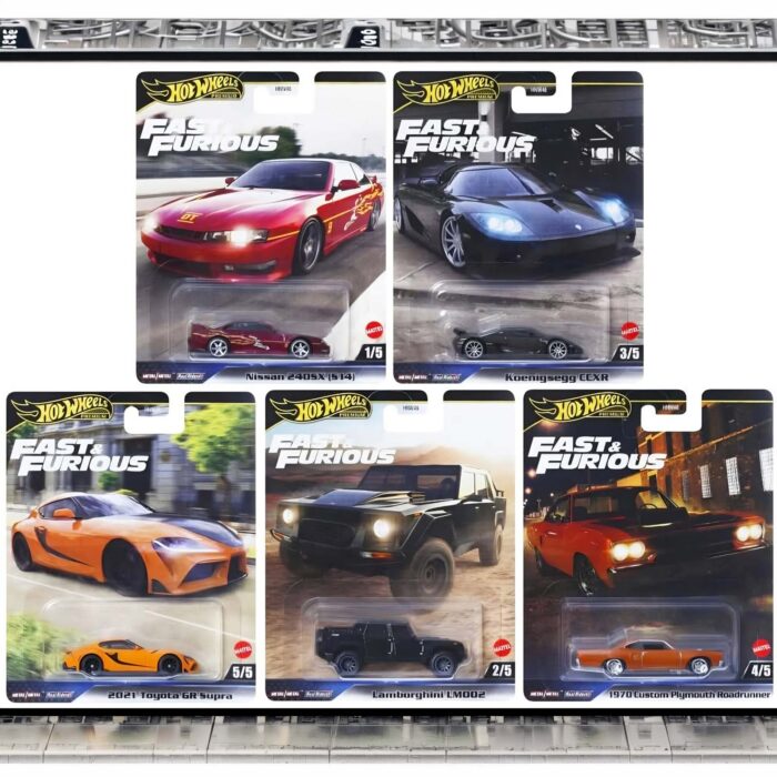 Hot Wheels - Fast & the Furious Assortment of 10pcs 46-979l
