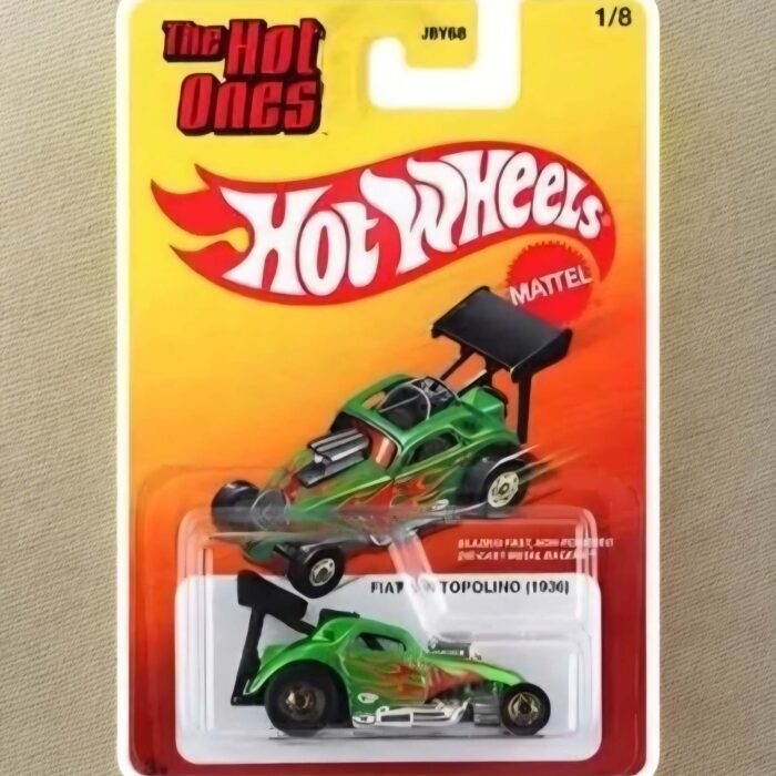 Hot Wheels - 1936 Fiat 500 Topolino, green hot ones