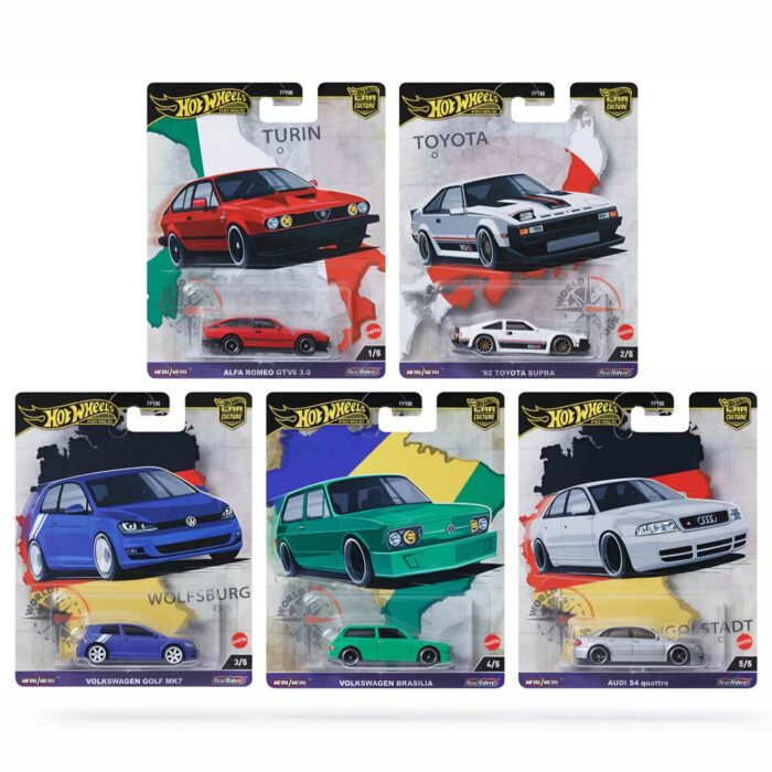 Hot Wheels - World Tour set 86-976a