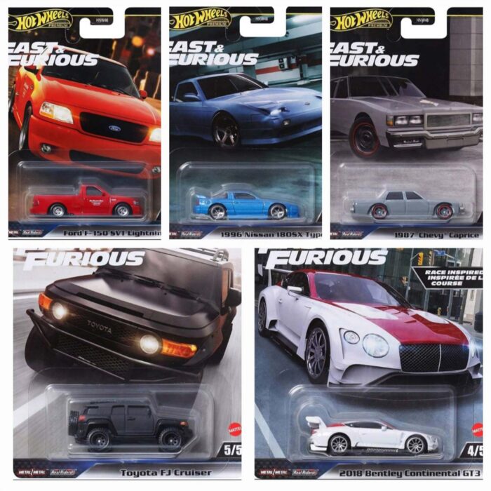 Hot Wheels - Fast & Furious set 46-979h