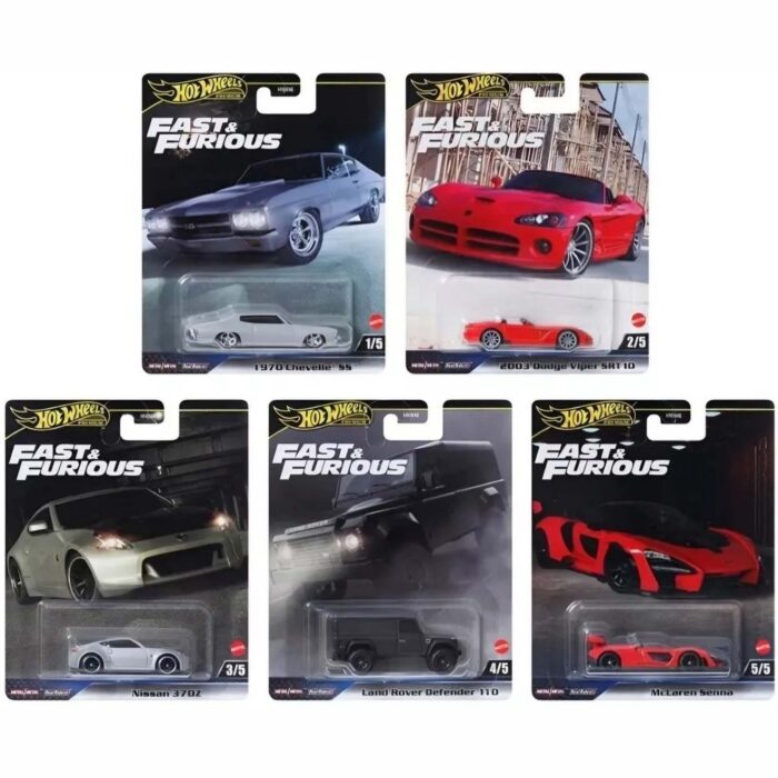 Hot Wheels - Fast & Furious set 46-956G