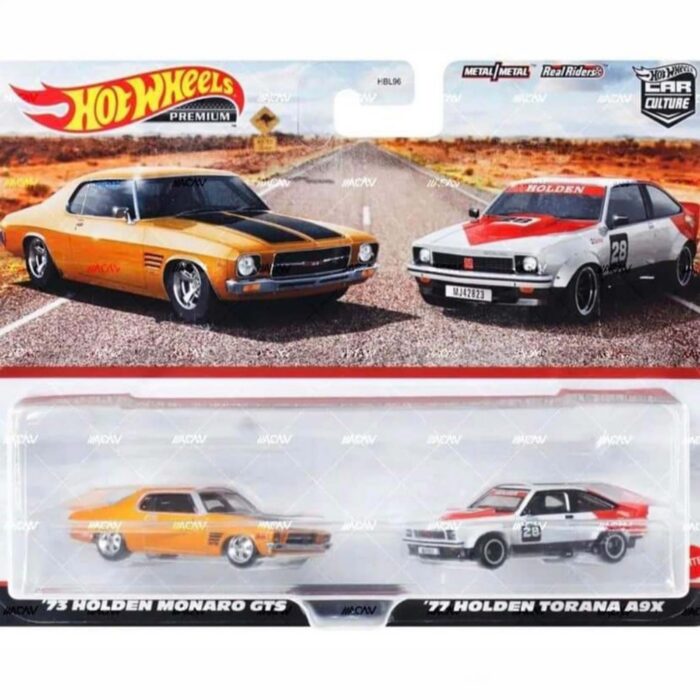 Hot Wheels - 2-pack 73 Holden Monaro GTS & 77 Holden Torana A9X