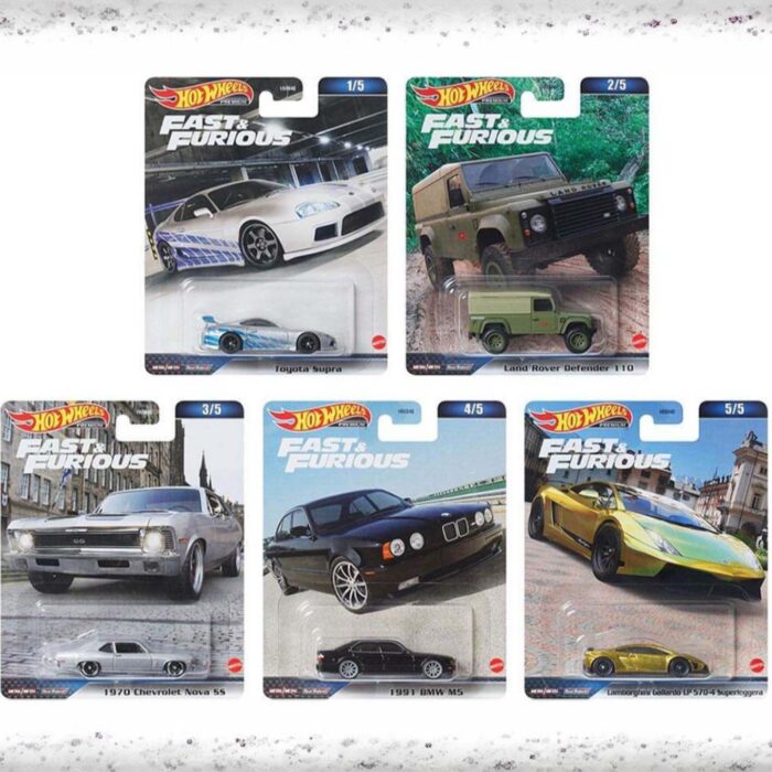 Hot Wheels - Fast & Furious set 46-979j