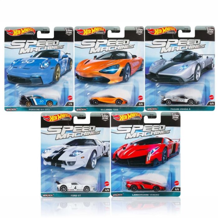 Hot Wheels - Speed Machines set 86-977a