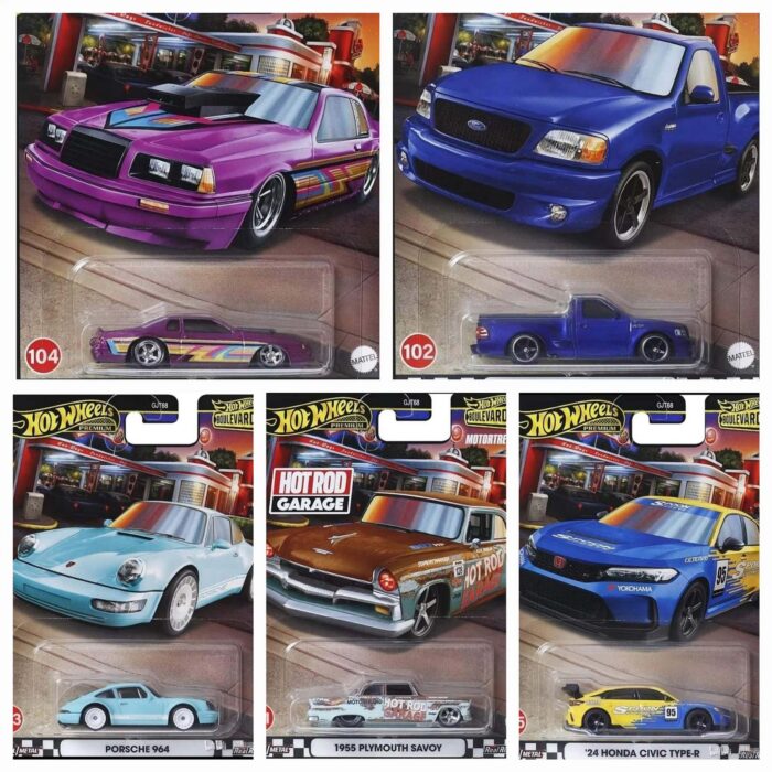 Hot Wheels - Boulevard set 68-979w