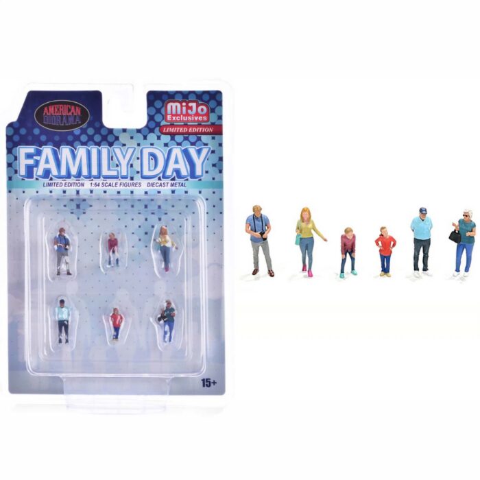 American Diorama - Family Day, Diecast Figure's
