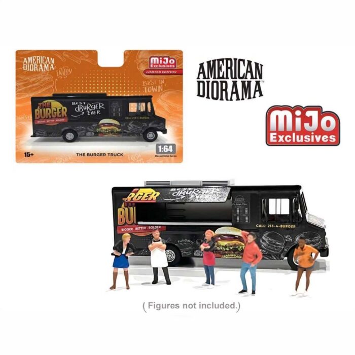 American Diorama - Burger Food Truck