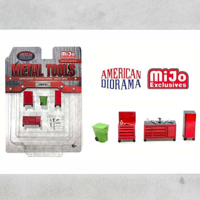 American Diorama - Metal Tools set
