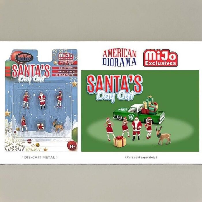 American Diorama - Santa's Day Out Figure set