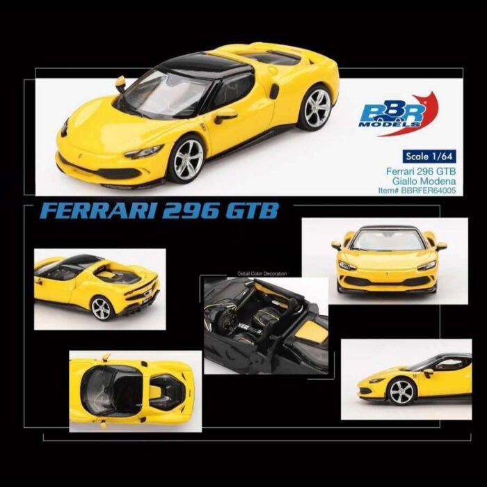 BBR - Ferrari 296 GTB, Giallo Modena