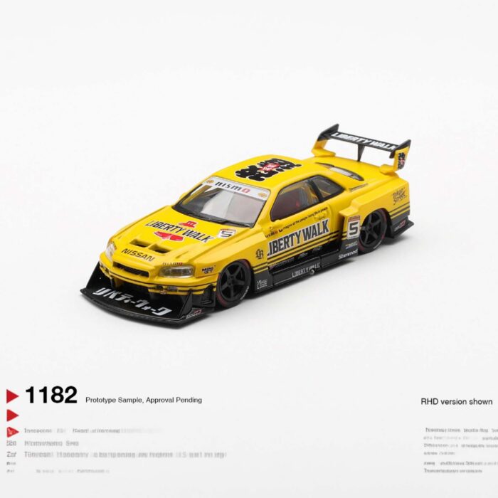 Mini Gt - 2025 Nissan GTR (R34) Skyline Super Silhouette Sport blister 1182