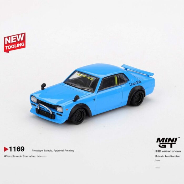 Mini Gt - 2015 Nissan Hakosuka Nissan LB Works Hakosuka 1169, rhd