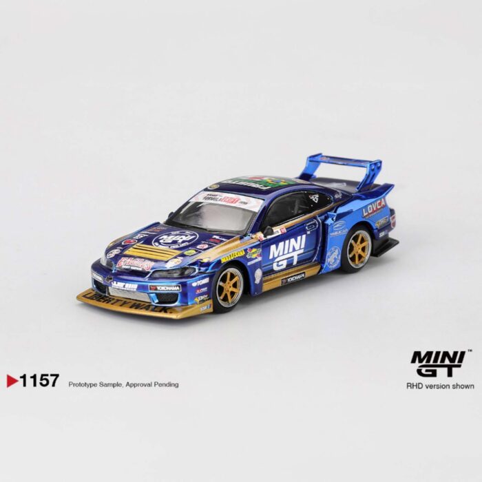 Mini Gt - 2025 Nissan Silvia S15 LB-Super Silhouette #555, blister