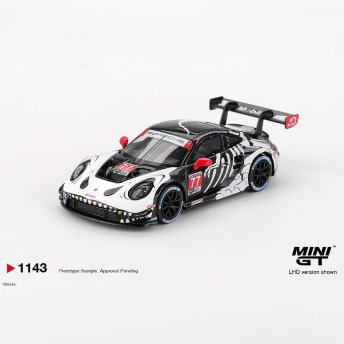 Mini Gt - 2025 Porsche 911 (992) GT3 R #77GTD PRO AO Racing Petit Le Mans blister