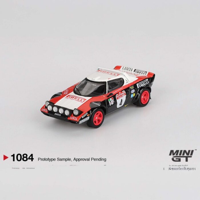 Mini Gt - 1978 Lancia Stratos HF #4 winner Rally Sanremo lhd