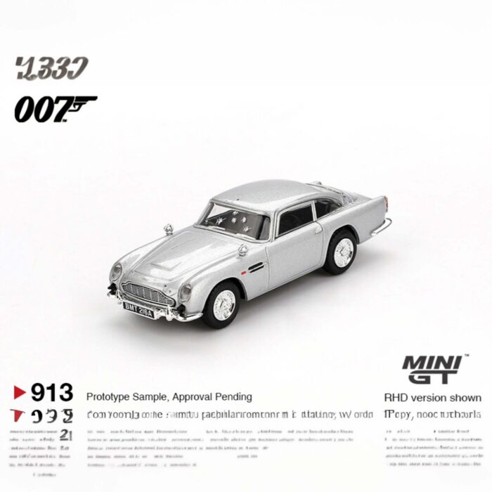 Mini Gt - 2012 Aston Martin DB5 *Skyfall* English Blister Packaging