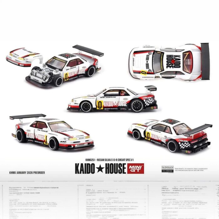 Mini Gt - 1991 Nissan Silvia S13-R Circuit Spec V1