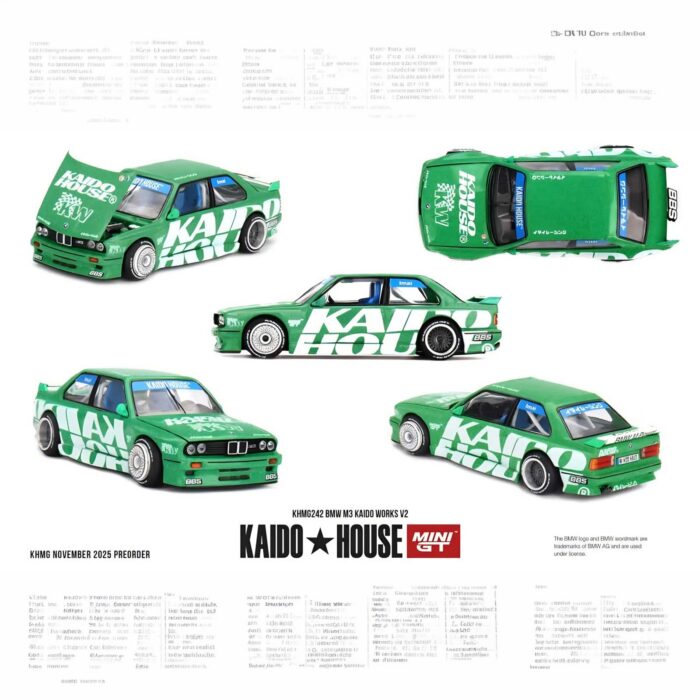 Mini Gt - 1989 BMW M3 (E30) KAIDO Works V2