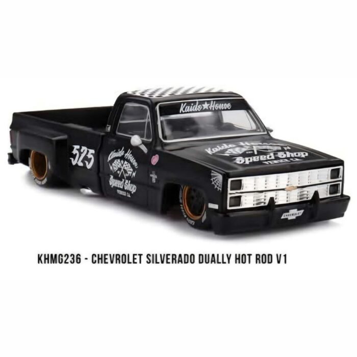Mini Gt - Chevrolet Silverado Dually Hot Rod V1