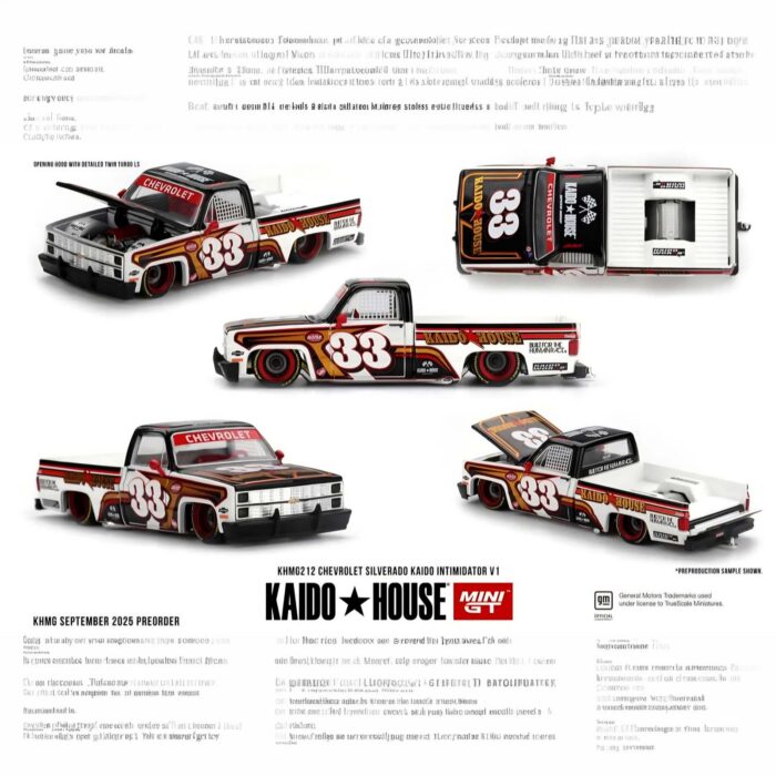 Mini Gt - 1980 Chevrolet Silverado Kaido Intimidator V1