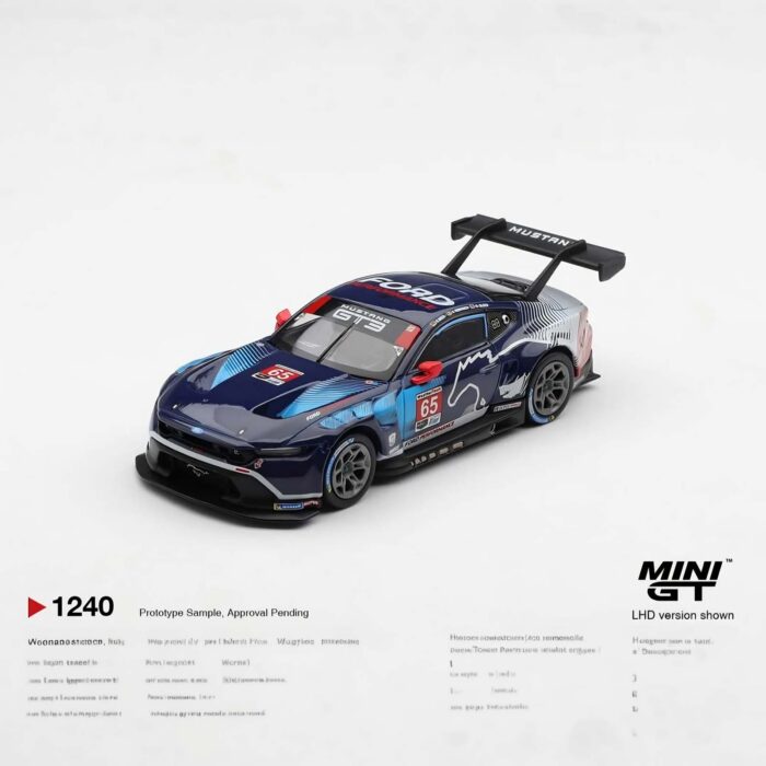 Mini Gt - 2025 Ford Mustang GT3 #65, 1240, lhd