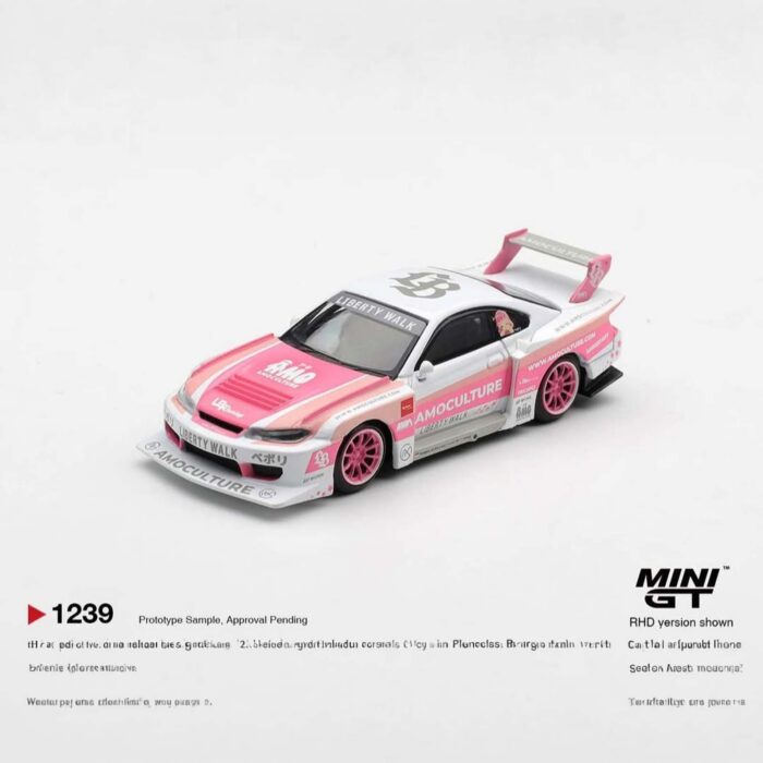 Mini Gt - 2026 Nissan Silvia (S15) LB-Super Silhouette Amoculture, 1239, rhd
