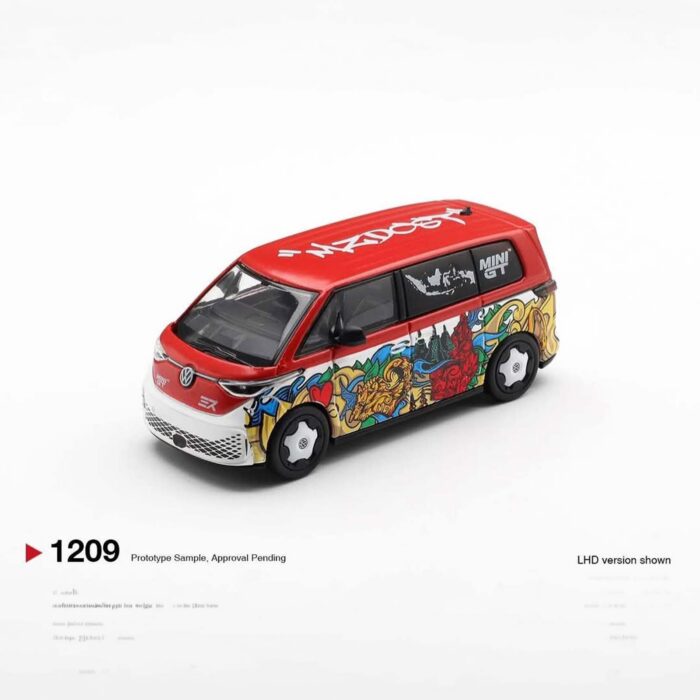 Mini Gt - 2025 Volkswagen ID. Buzz Mizu Design, blister