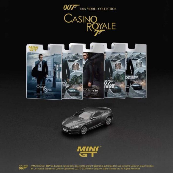Mini Gt - 2006 Aston Martin DBS *Casino Royale* English Blister