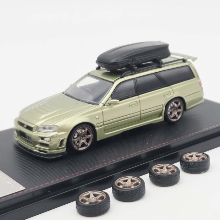 Street Weapon - Nissan R34 Wagon, green