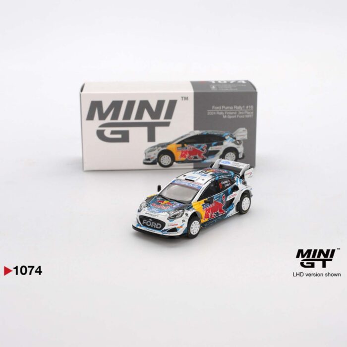 Mini Gt - 2004 Ford Puma Rally 1 #16, 1074, lhd