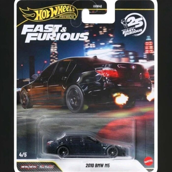 Hot Wheels - 2010 BMW M5 (E60) (F6), black