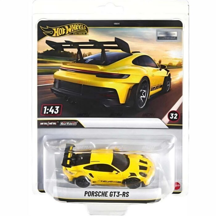 Hot Wheels - Porsche GT3 RS, yellow