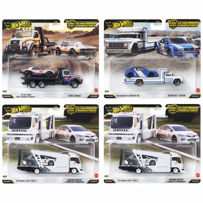 Hot Wheels - team Transport assortment of 4