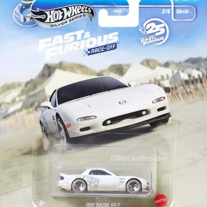Hot Wheels - 1995 Mazda RX-7, white
