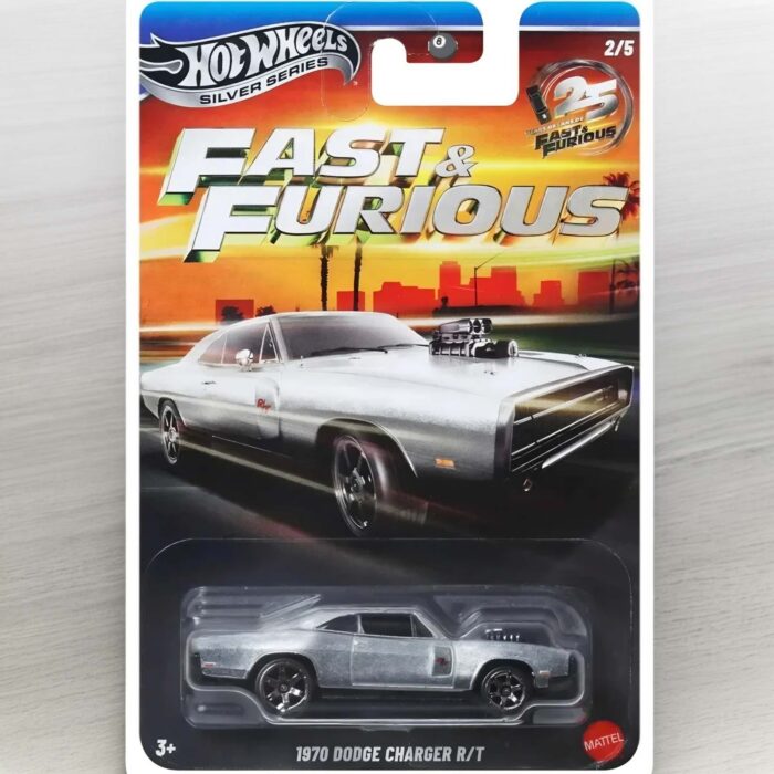 Hot Wheels - 1970 Dodge Charger RT, silver