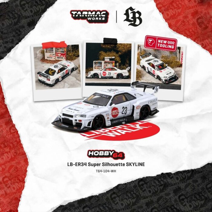Tarmac - 2025 Nissan Skyline GT-R (R34) LB Super Silhouette Collet