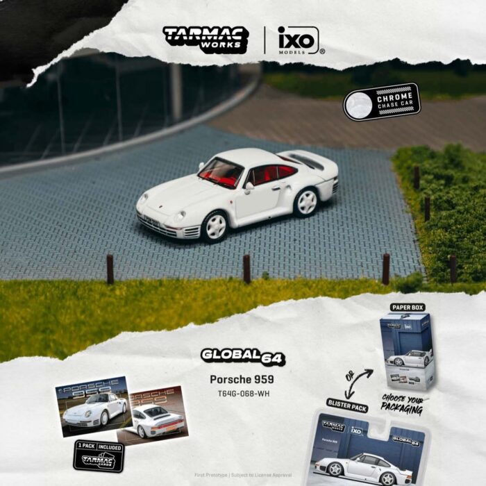 Tarmac - 1989 Porsche 959, white