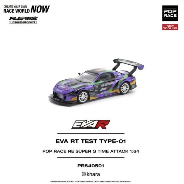 Pop Race - EVA RT TEST TYPE-01 Pop Race RE Super G Time Attack