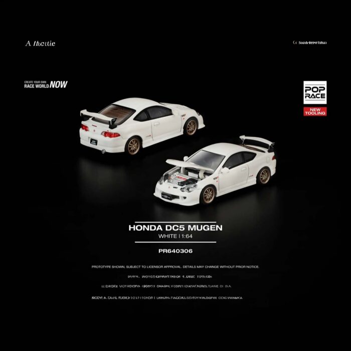 Pop Race - Honda DC5 Mugen, white