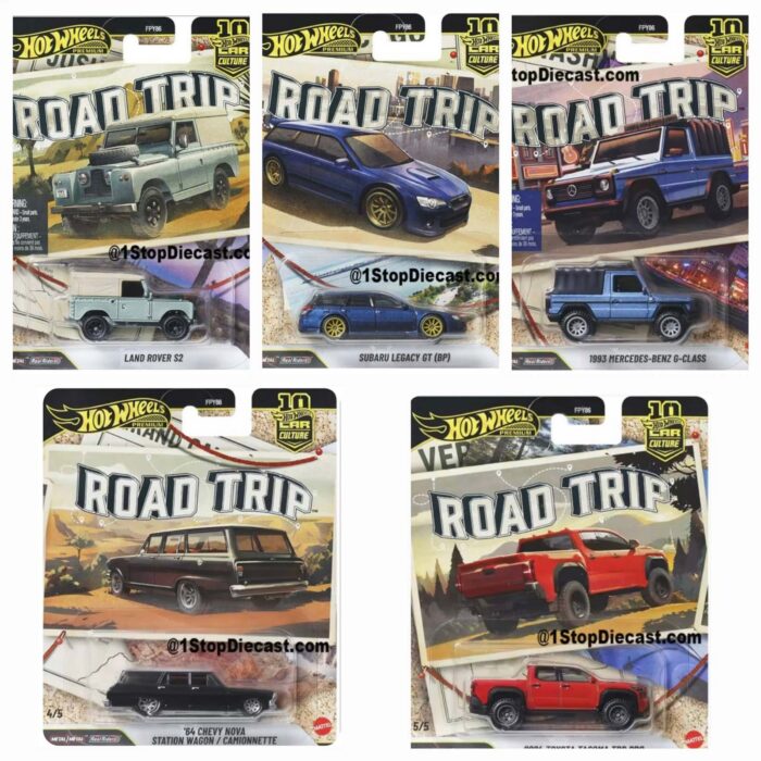Hot Wheels -  Road Trippin set