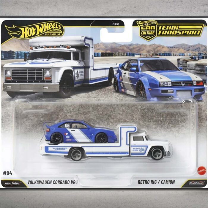 Hot Wheels - Volkswagen Corrado VR6 + Retro Rig
